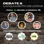 Debate e lançamento de livros